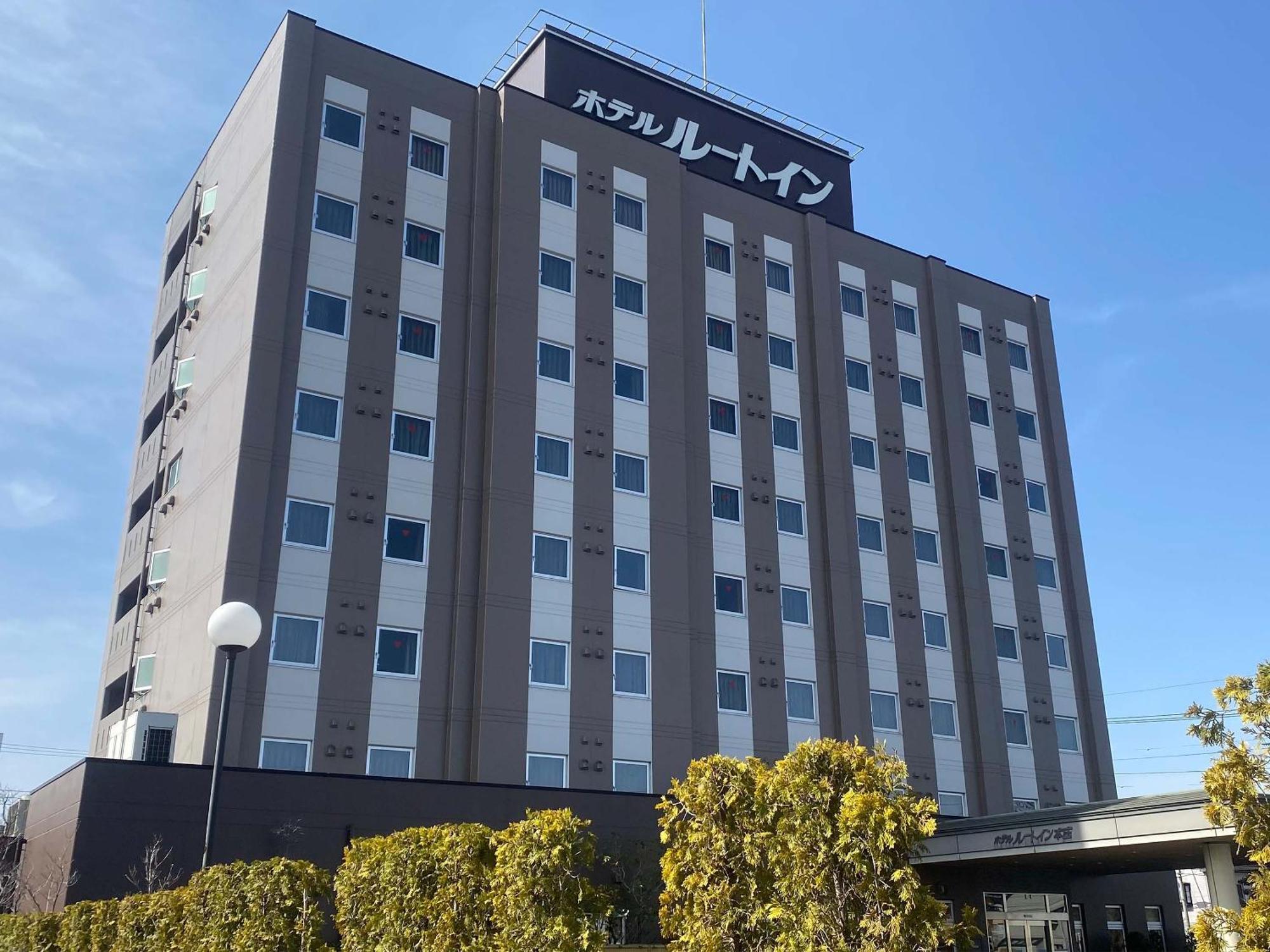 Hotel Route-Inn Honjo Ekiminami Exterior photo